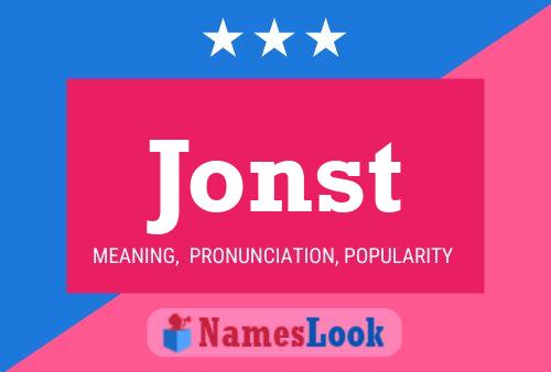 Poster del nome Jonst