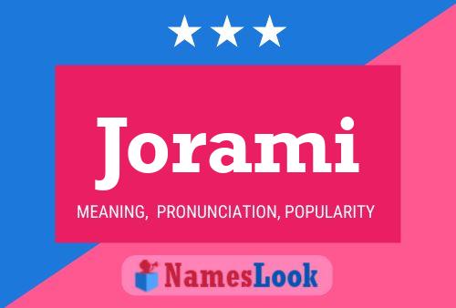 Poster del nome Jorami