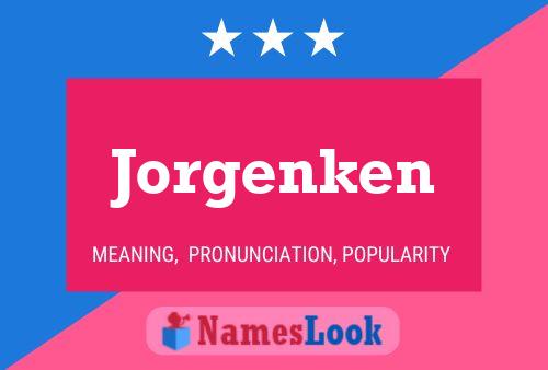 Poster del nome Jorgenken