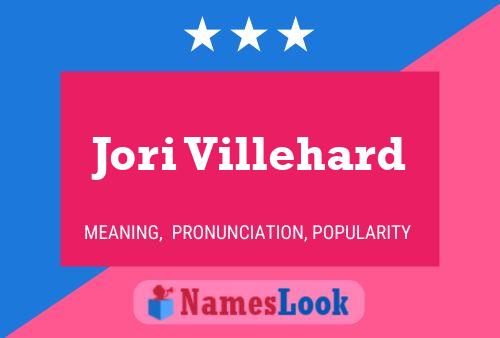 Poster del nome Jori Villehard