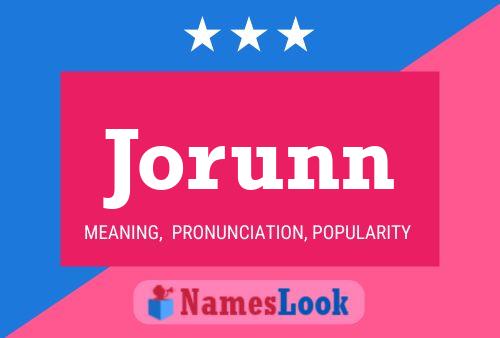 Poster del nome Jorunn