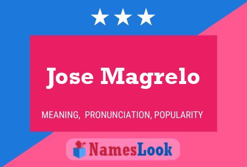 Poster del nome Jose Magrelo