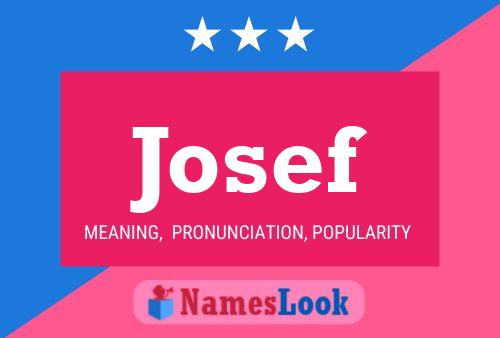 Poster del nome Josef