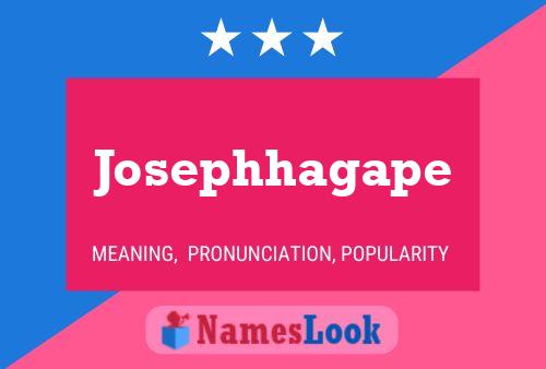 Poster del nome Josephhagape