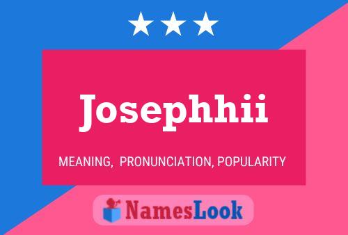 Poster del nome Josephhii