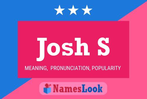 Poster del nome Josh S