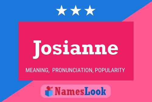 Poster del nome Josianne