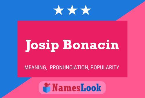 Poster del nome Josip Bonacin