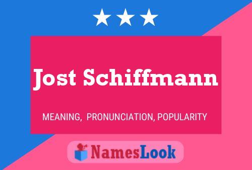 Poster del nome Jost Schiffmann