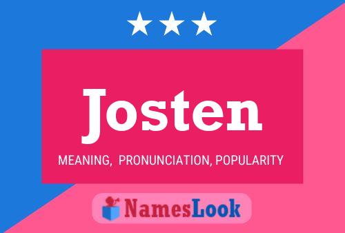 Poster del nome Josten