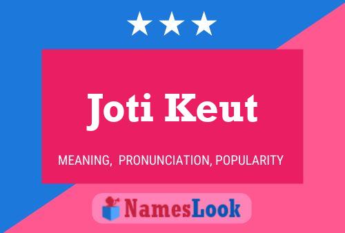 Poster del nome Joti Keut