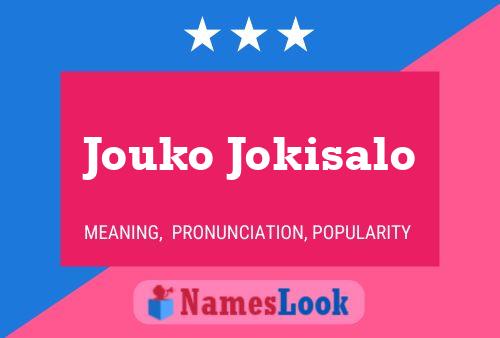 Poster del nome Jouko Jokisalo