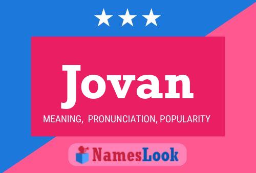 Poster del nome Jovan