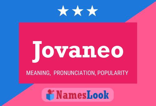 Poster del nome Jovaneo