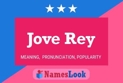 Poster del nome Jove Rey