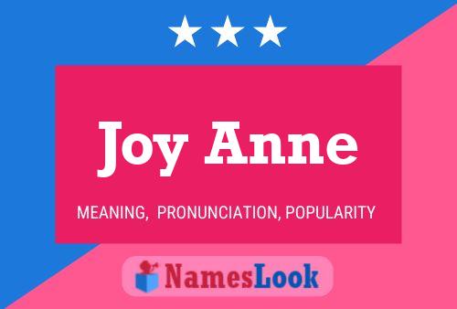 Poster del nome Joy Anne