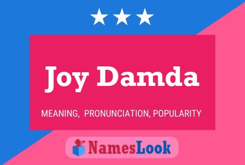 Poster del nome Joy Damda