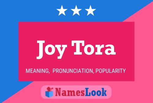 Poster del nome Joy Tora