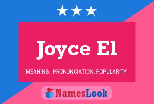 Poster del nome Joyce El