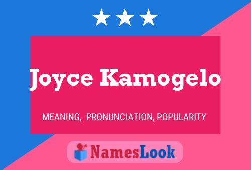 Poster del nome Joyce Kamogelo