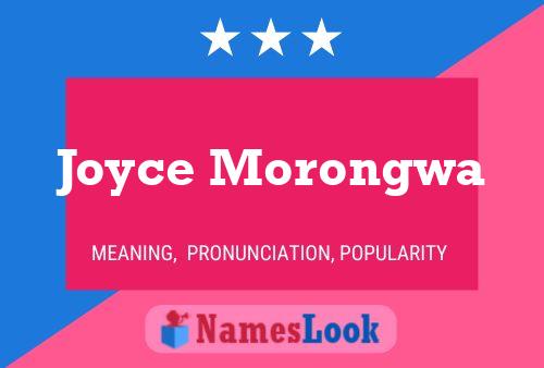 Poster del nome Joyce Morongwa