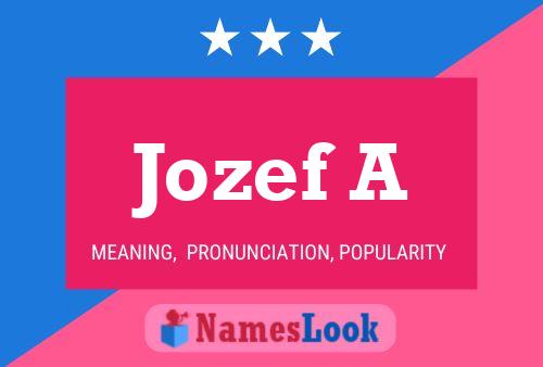 Poster del nome Jozef A