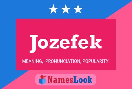 Poster del nome Jozefek