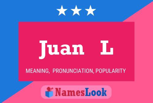 Poster del nome Juan   L