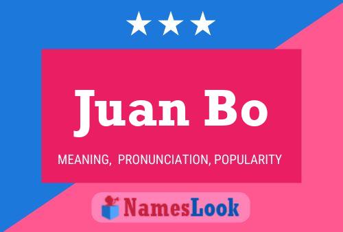 Poster del nome Juan Bo