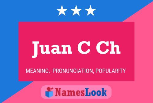 Poster del nome Juan C Ch