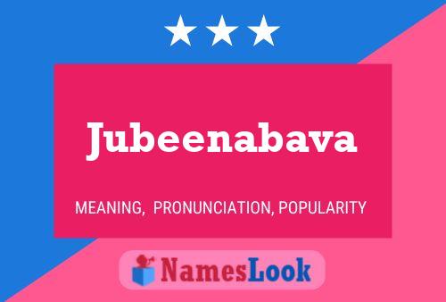 Poster del nome Jubeenabava