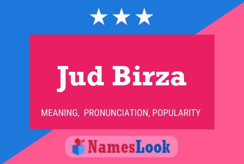 Poster del nome Jud Birza