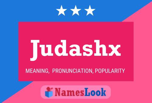 Poster del nome Judashx