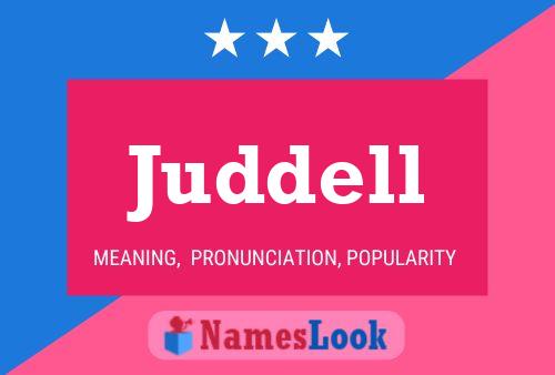 Poster del nome Juddell