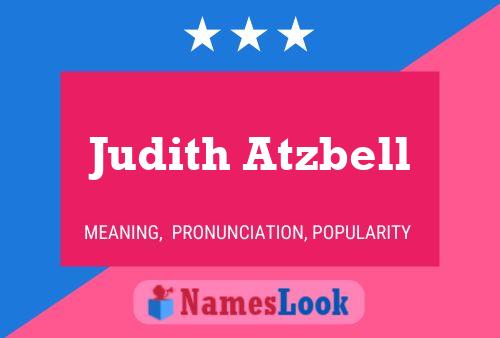 Poster del nome Judith Atzbell