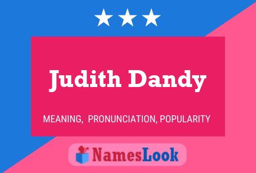 Poster del nome Judith Dandy