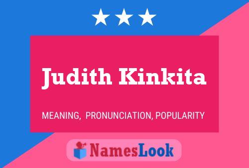 Poster del nome Judith Kinkita