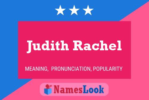 Poster del nome Judith Rachel