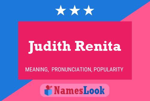 Poster del nome Judith Renita