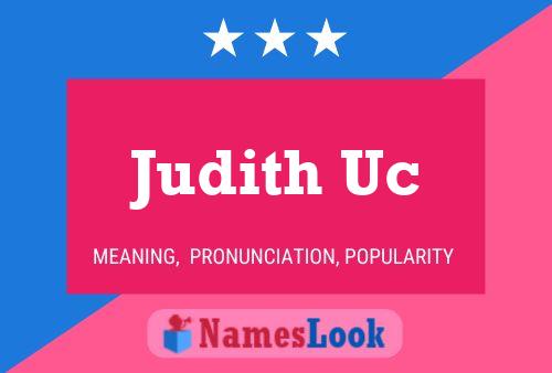 Poster del nome Judith Uc