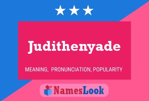 Poster del nome Judithenyade