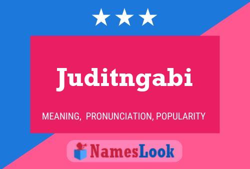 Poster del nome Juditngabi