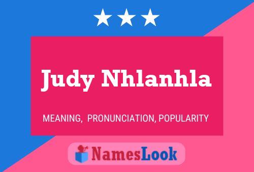 Poster del nome Judy Nhlanhla