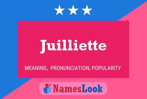 Poster del nome Juilliette