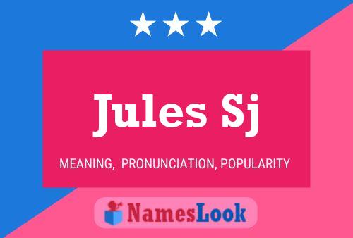 Poster del nome Jules Sj