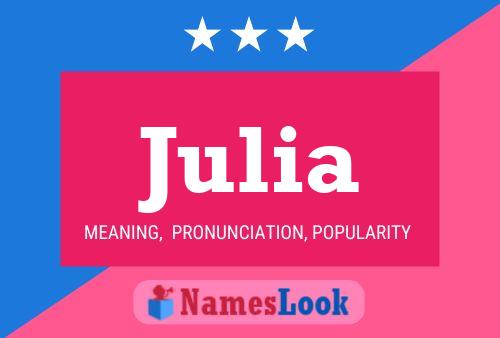 Poster del nome Julia