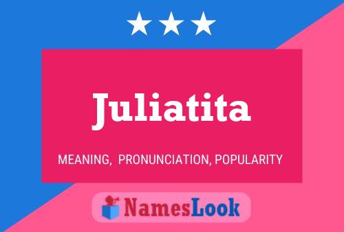 Poster del nome Juliatita