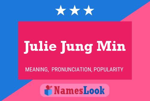 Poster del nome Julie Jung Min