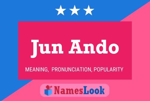 Poster del nome Jun Ando