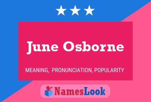 Poster del nome June Osborne